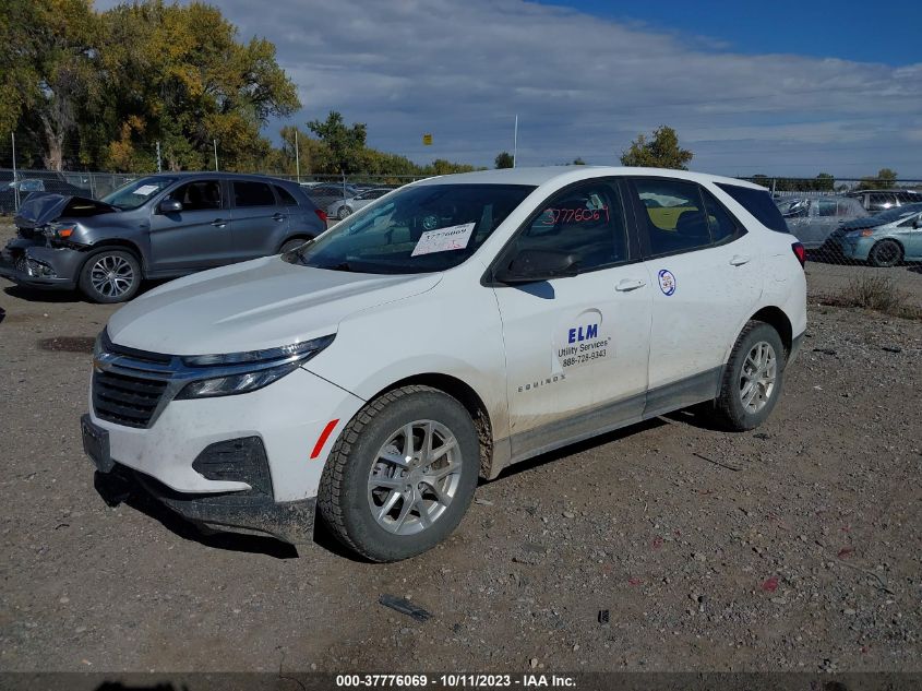 2022 CHEVROLET EQUINOX LS - 3GNAXFEV6NS177649
