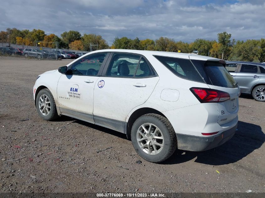 2022 CHEVROLET EQUINOX LS - 3GNAXFEV6NS177649