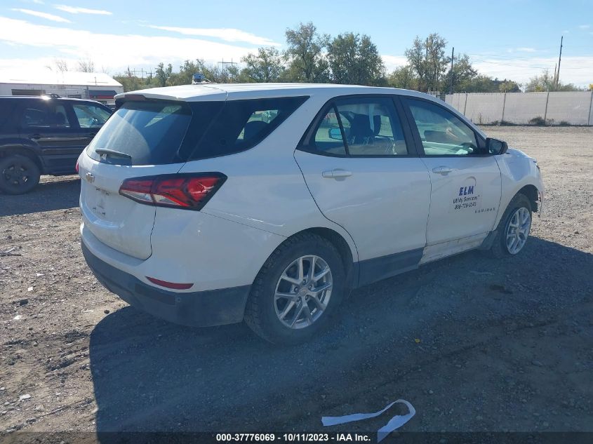 2022 CHEVROLET EQUINOX LS - 3GNAXFEV6NS177649