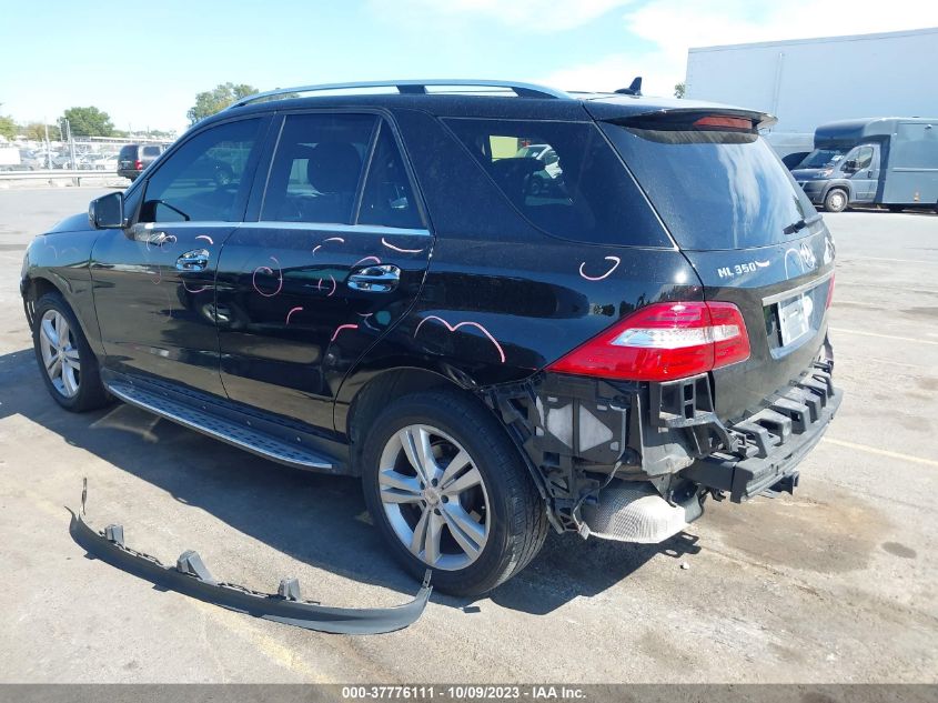 2013 MERCEDES-BENZ M-CLASS ML 350 - 4JGDA5HB5DA233806