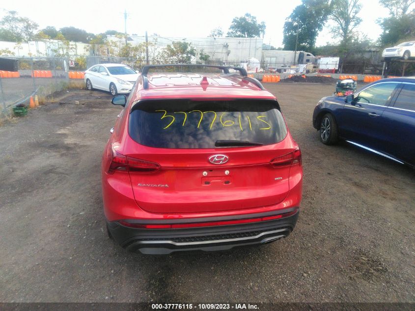 2022 HYUNDAI SANTA FE XRT - 5NMS6DAJ6NH465458