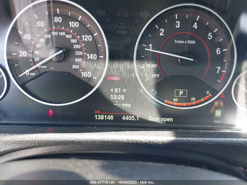 2013 BMW 328I - WBA3C1C56DF443870