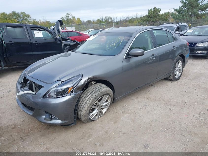 2013 INFINITI G37X - JN1CV6ARXDM765782