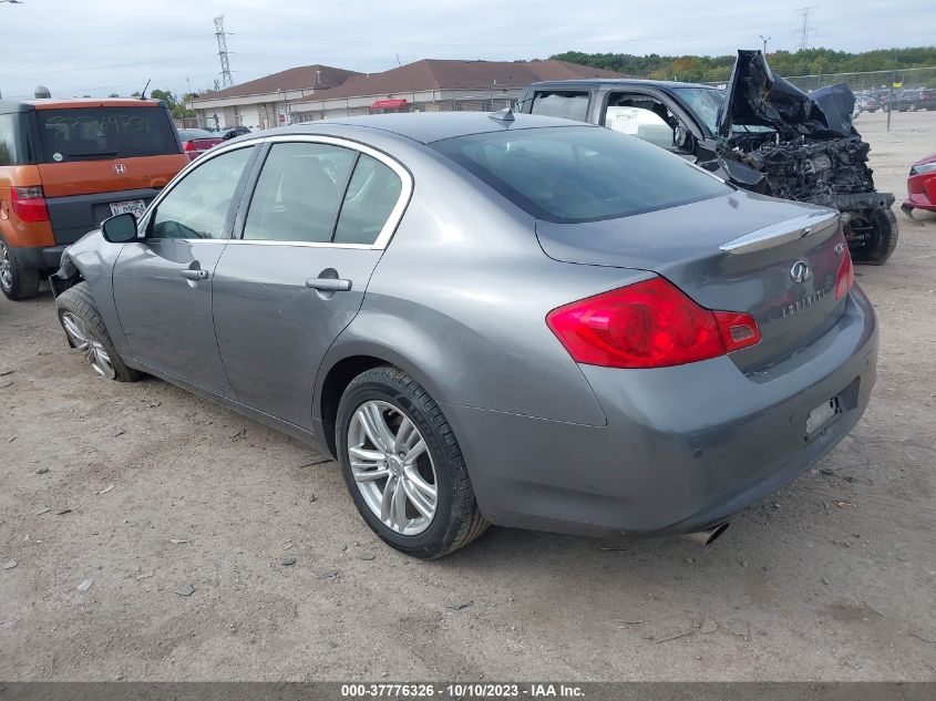 2013 INFINITI G37X - JN1CV6ARXDM765782