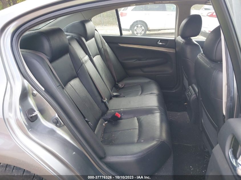 2013 INFINITI G37X - JN1CV6ARXDM765782