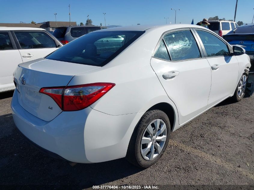 2014 TOYOTA COROLLA L/LE/S/S PLUS/LE PLUS - 5YFBURHE4EP042010