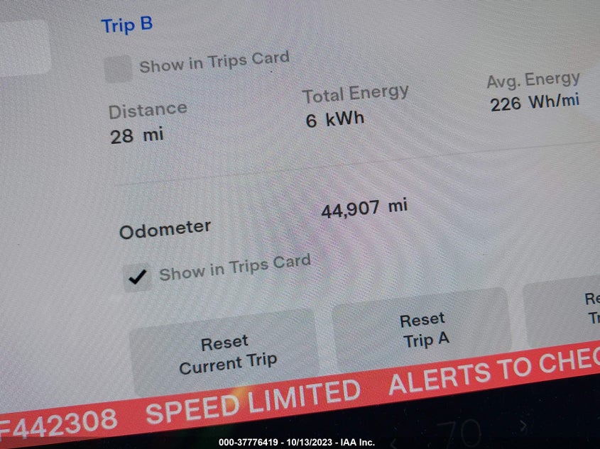 VIN 5YJ3E1EB7KF442308 2019 TESLA MODEL 3 LONG RANGE/PERFORMANCE