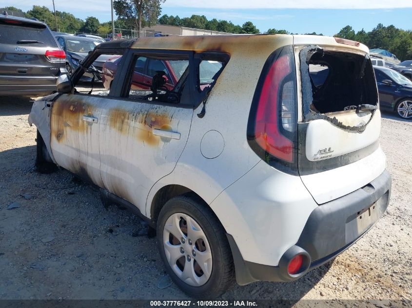 2014 KIA SOUL BASE - KNDJN2A20E7105850