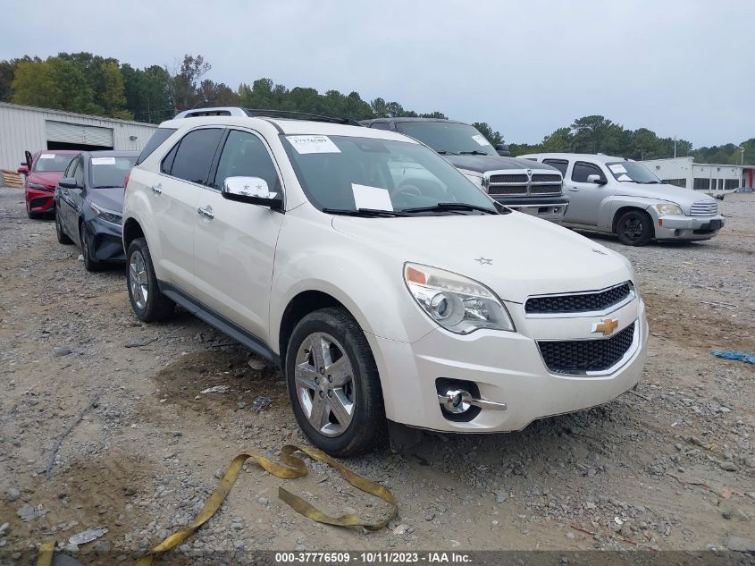 2014 CHEVROLET EQUINOX LTZ - 1GNALDEK8EZ117977