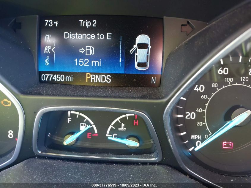2017 FORD ESCAPE SE - 1FMCU9G98HUE30725