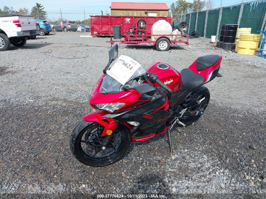 VIN JKAEXKG19KDA27976 2019 KAWASAKI EX400