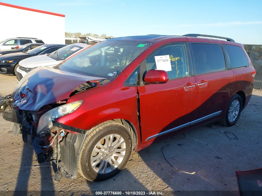 2013 TOYOTA SIENNA XLE/LIMITED - 5TDYK3DC9DS322366