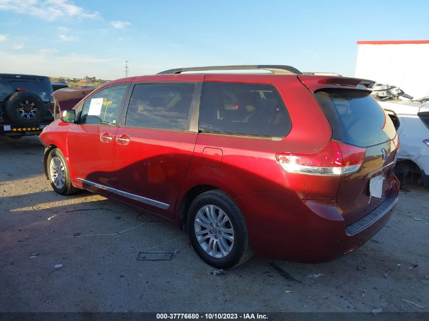 2013 TOYOTA SIENNA XLE/LIMITED - 5TDYK3DC9DS322366