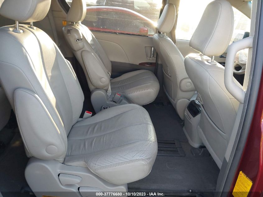 2013 TOYOTA SIENNA XLE/LIMITED - 5TDYK3DC9DS322366