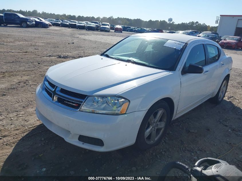 2013 DODGE AVENGER SE - 1C3CDZABXDN741629