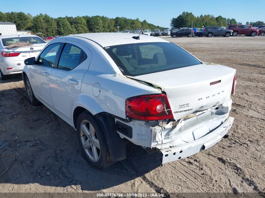 2013 DODGE AVENGER SE - 1C3CDZABXDN741629