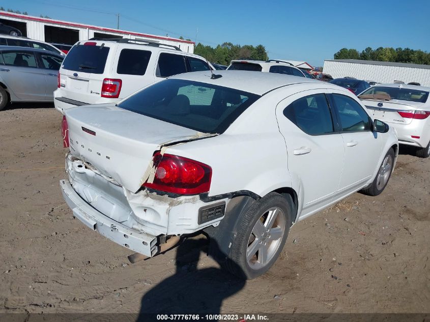 2013 DODGE AVENGER SE - 1C3CDZABXDN741629
