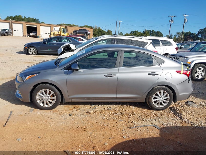 VIN 3KPC24A62NE172286 2022 HYUNDAI ACCENT SEL