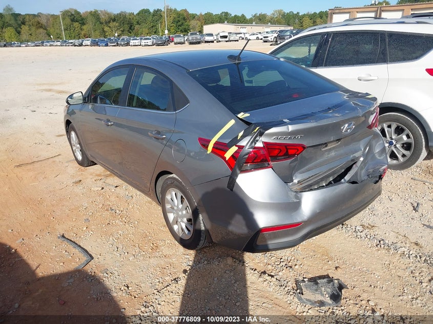 VIN 3KPC24A62NE172286 2022 HYUNDAI ACCENT SEL