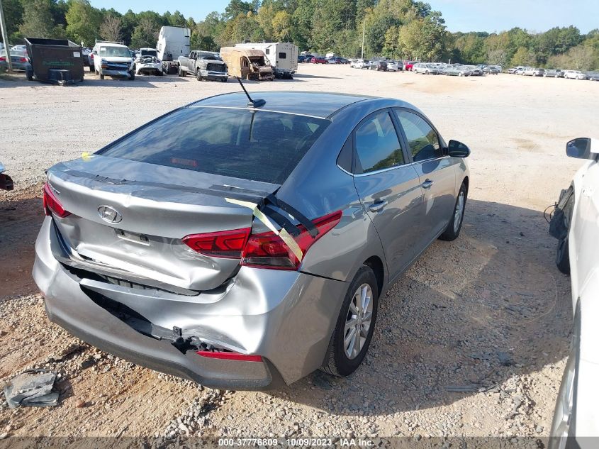 VIN 3KPC24A62NE172286 2022 HYUNDAI ACCENT SEL