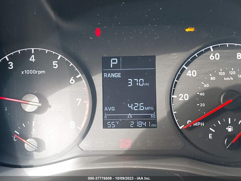 VIN 3KPC24A62NE172286 2022 HYUNDAI ACCENT SEL