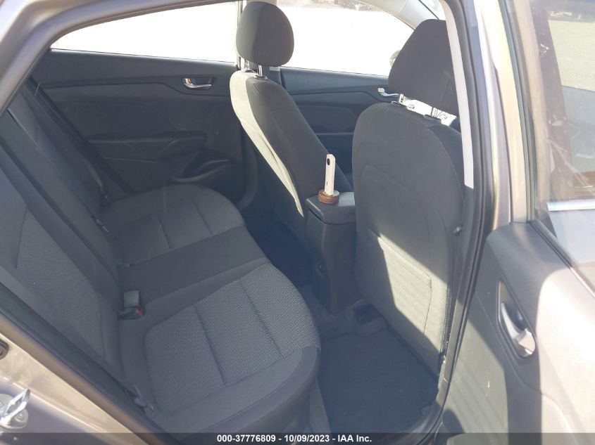 VIN 3KPC24A62NE172286 2022 HYUNDAI ACCENT SEL