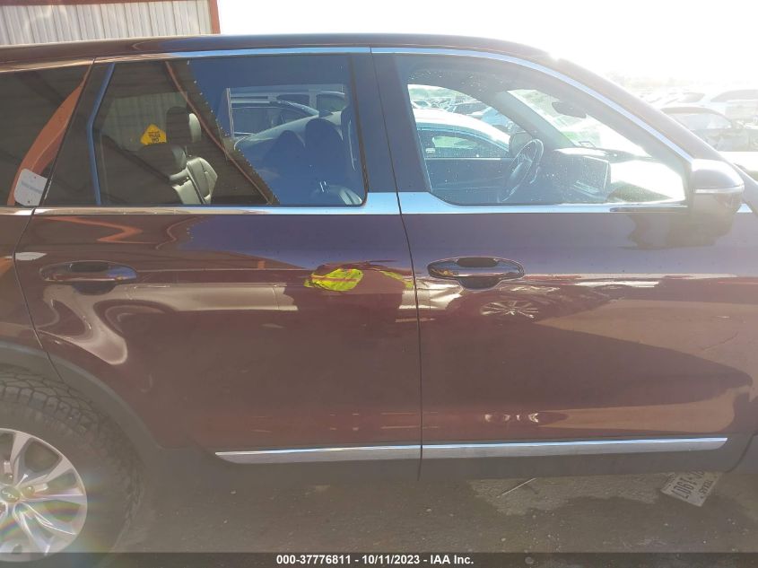 2022 KIA TELLURIDE LX - 5XYP24HC0NG205267