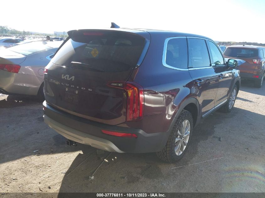 2022 KIA TELLURIDE LX - 5XYP24HC0NG205267