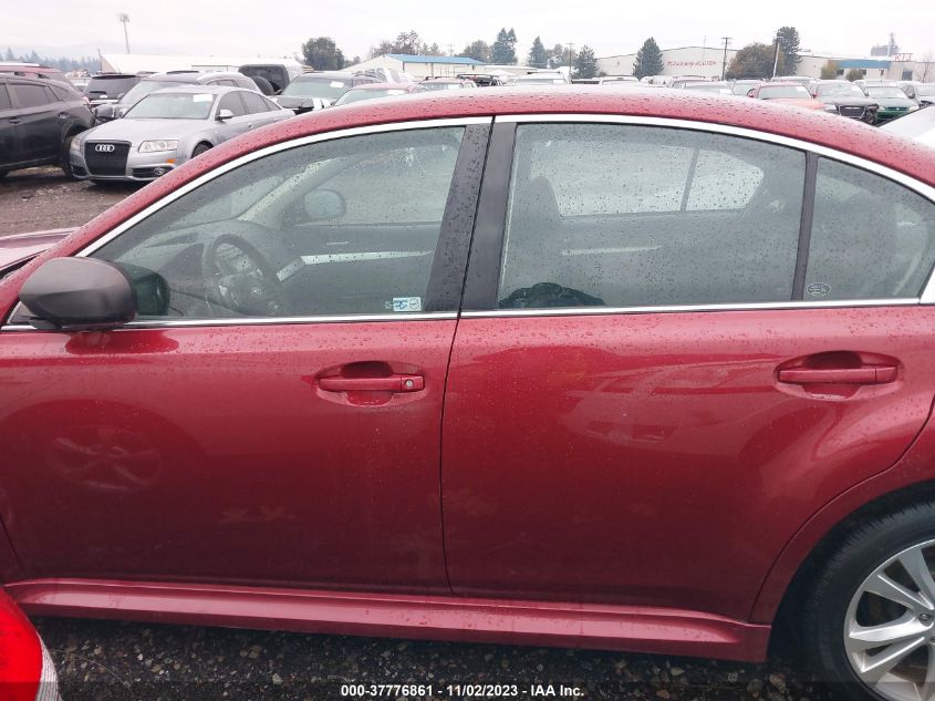 2014 SUBARU LEGACY 2.5I - 4S3BMBA69E3034603