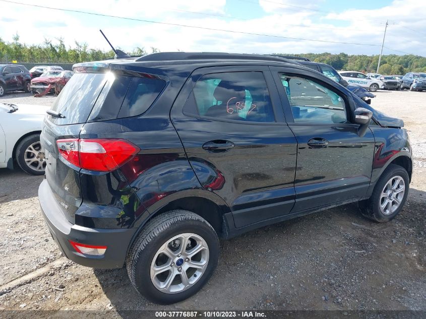 2022 FORD ECOSPORT SE - MAJ6S3GL7NC465912