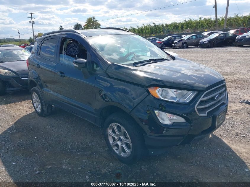 2022 FORD ECOSPORT SE - MAJ6S3GL7NC465912
