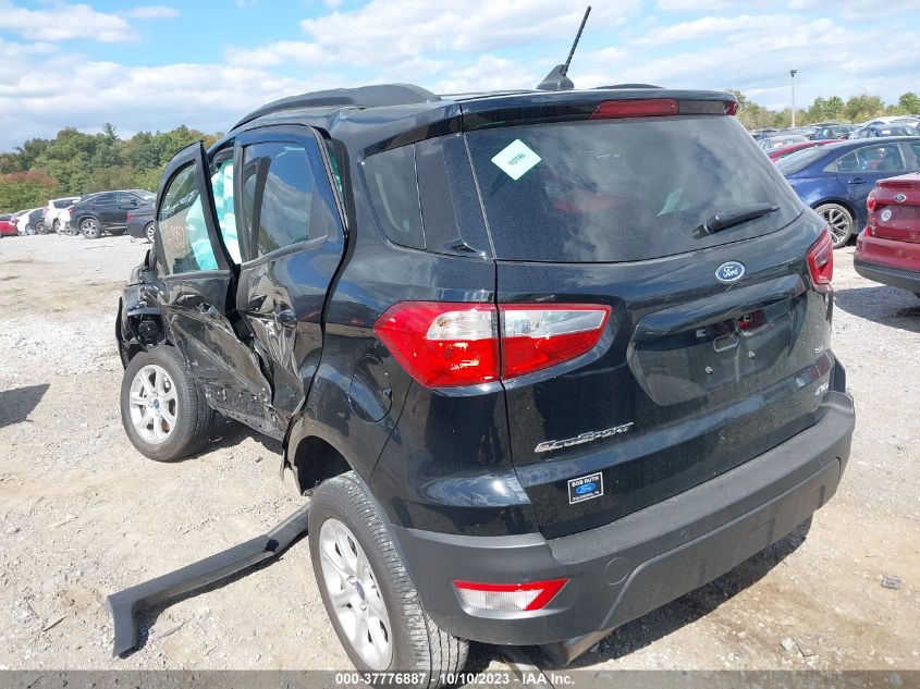2022 FORD ECOSPORT SE - MAJ6S3GL7NC465912