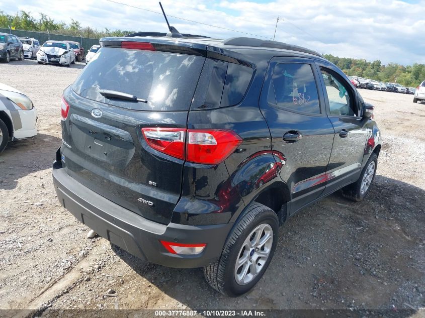 2022 FORD ECOSPORT SE - MAJ6S3GL7NC465912