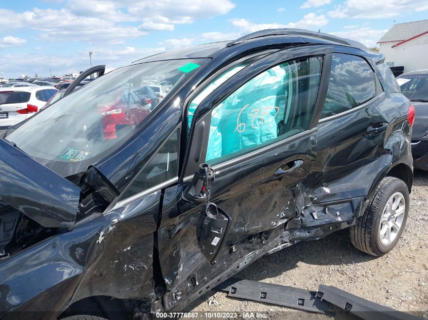 2022 FORD ECOSPORT SE - MAJ6S3GL7NC465912