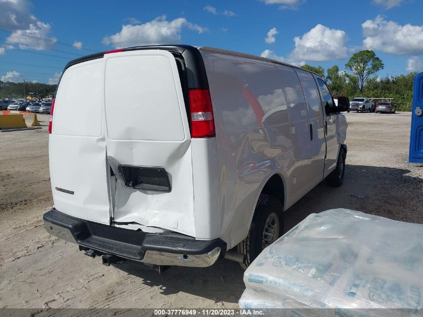 2022 CHEVROLET EXPRESS CARGO RWD 2500 REGULAR WHEELBASE WT - 1GCWGAFP1N1286765