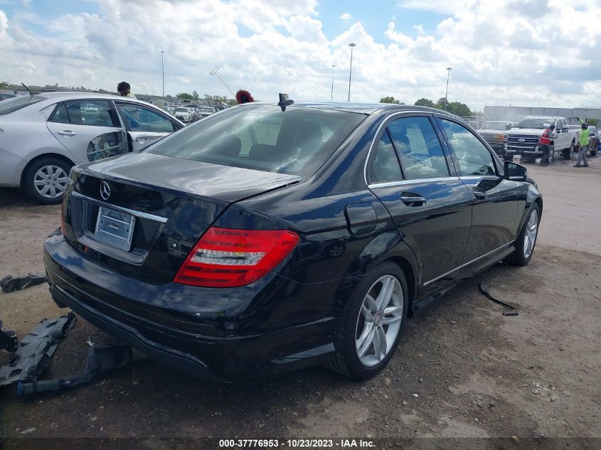 2014 MERCEDES-BENZ C 250 SPORT/LUXURY WDDGF4HBXER315276