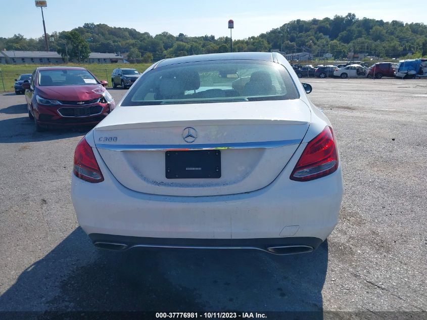 2016 MERCEDES-BENZ C-CLASS C 300 - 55SWF4JB0GU119130
