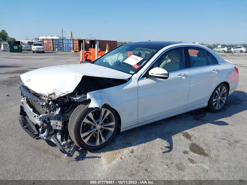 2016 MERCEDES-BENZ C-CLASS C 300 - 55SWF4JB0GU119130