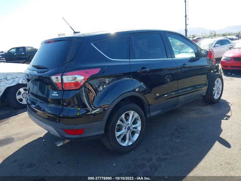 2017 FORD ESCAPE SE - 1FMCU0G93HUC12493