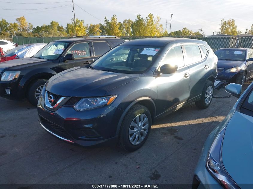 2016 NISSAN ROGUE SV/SL/S - KNMAT2MV9GP664876