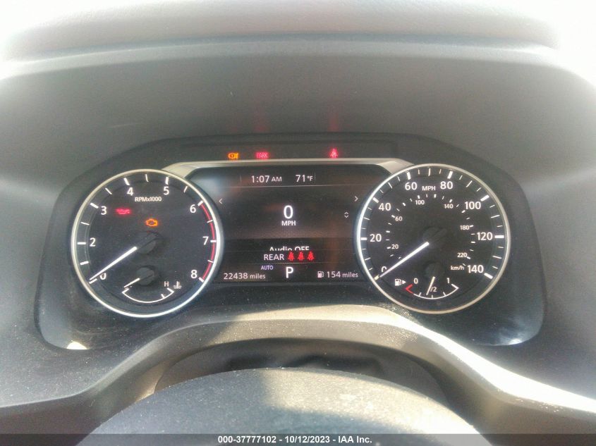 VIN JN8AT3BB8MW223938 2021 NISSAN ROGUE SV