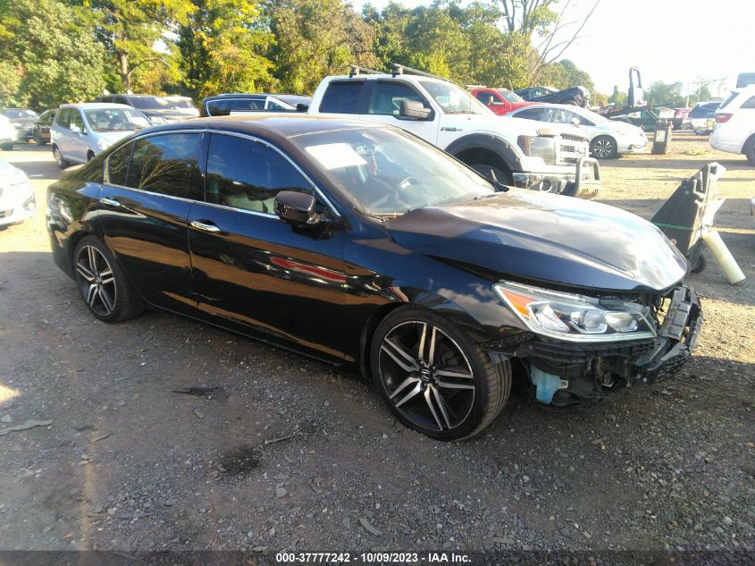 1HGCR3F88HA021025 HONDA ACCORD SEDAN EX-L V6 2017