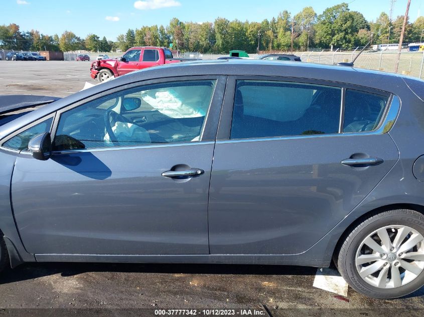 2015 KIA FORTE 5-DOOR EX - KNAFX5A85F5334301