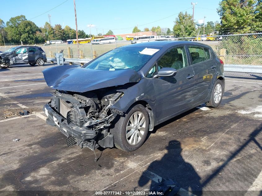 2015 KIA FORTE 5-DOOR EX - KNAFX5A85F5334301