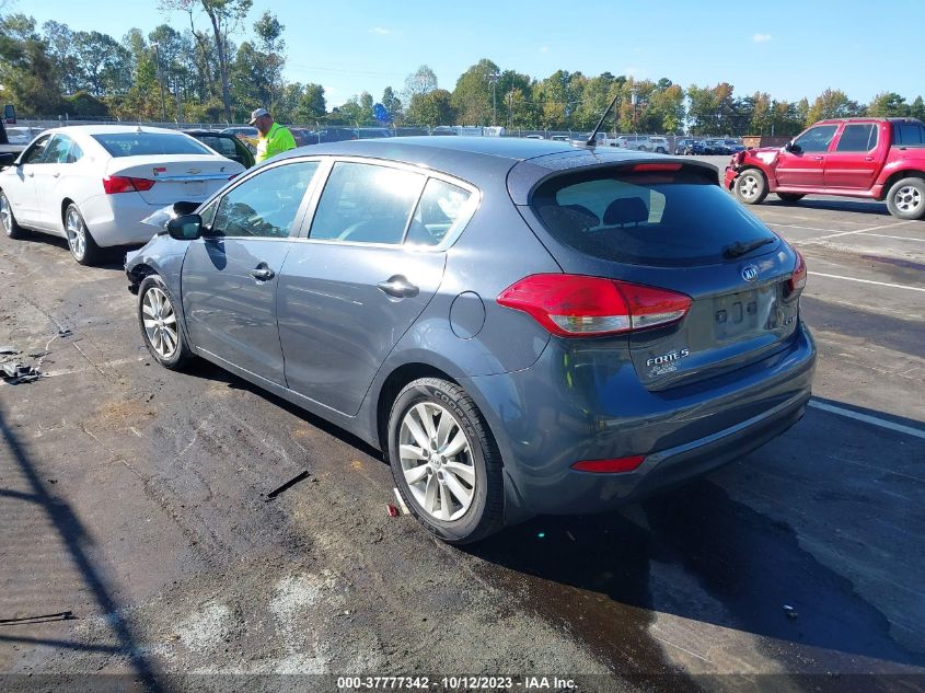 2015 KIA FORTE 5-DOOR EX - KNAFX5A85F5334301