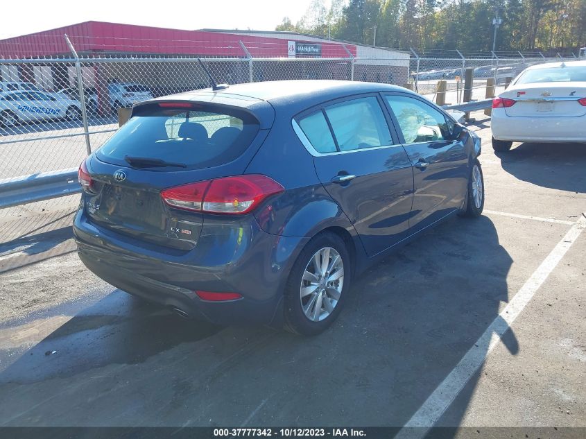 2015 KIA FORTE 5-DOOR EX - KNAFX5A85F5334301