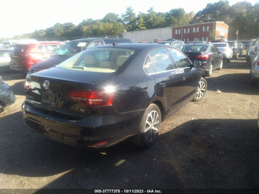 2017 VOLKSWAGEN JETTA 1.4T SE - 3VWDB7AJ6HM299009