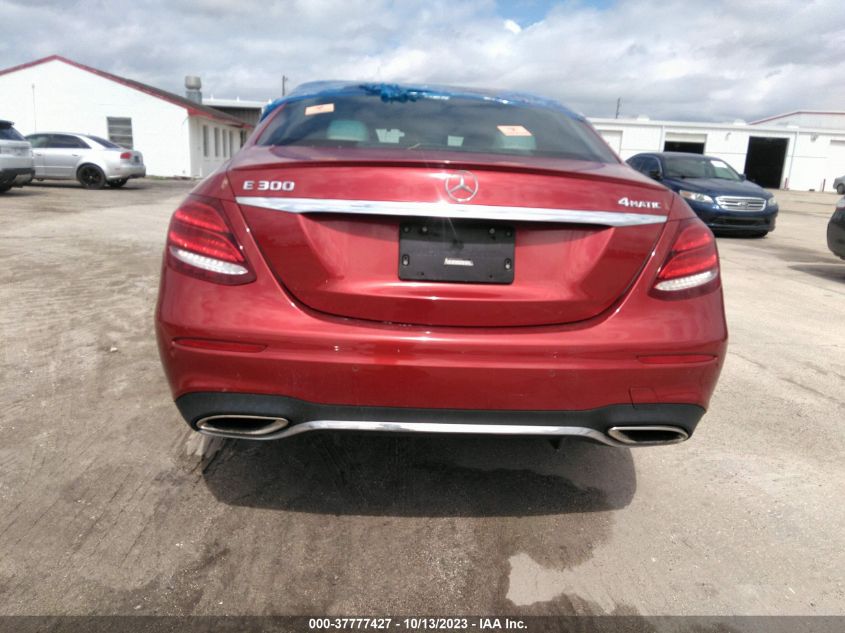 2018 MERCEDES-BENZ E 300 4MATIC WDDZF4KB9JA378265