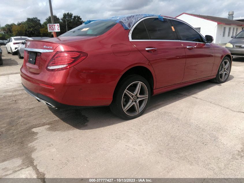 2018 MERCEDES-BENZ E 300 4MATIC WDDZF4KB9JA378265
