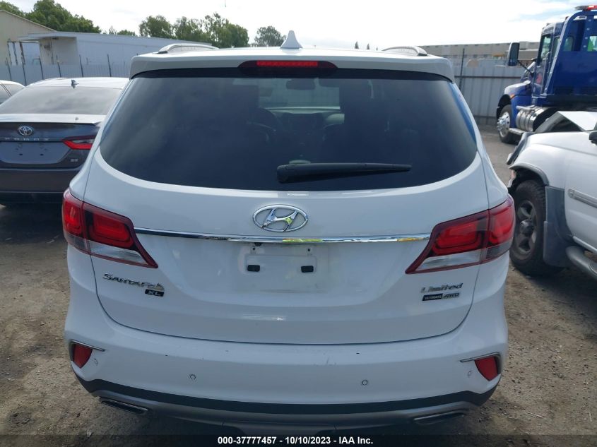 2019 HYUNDAI SANTA FE XL LIMITED ULTIMATE KM8SRDHF4KU301747